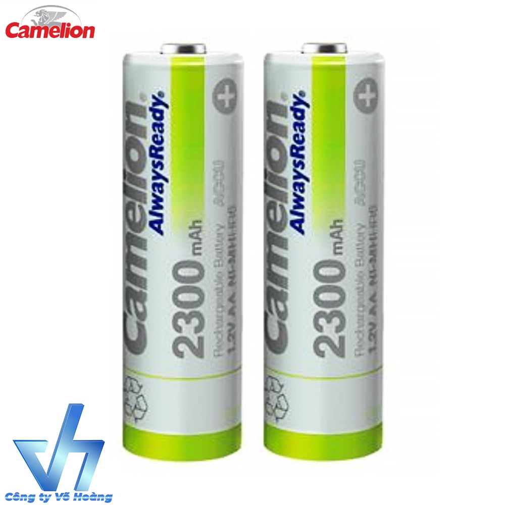 Bộ 2 pin sạc Camelion AA 2300mAh