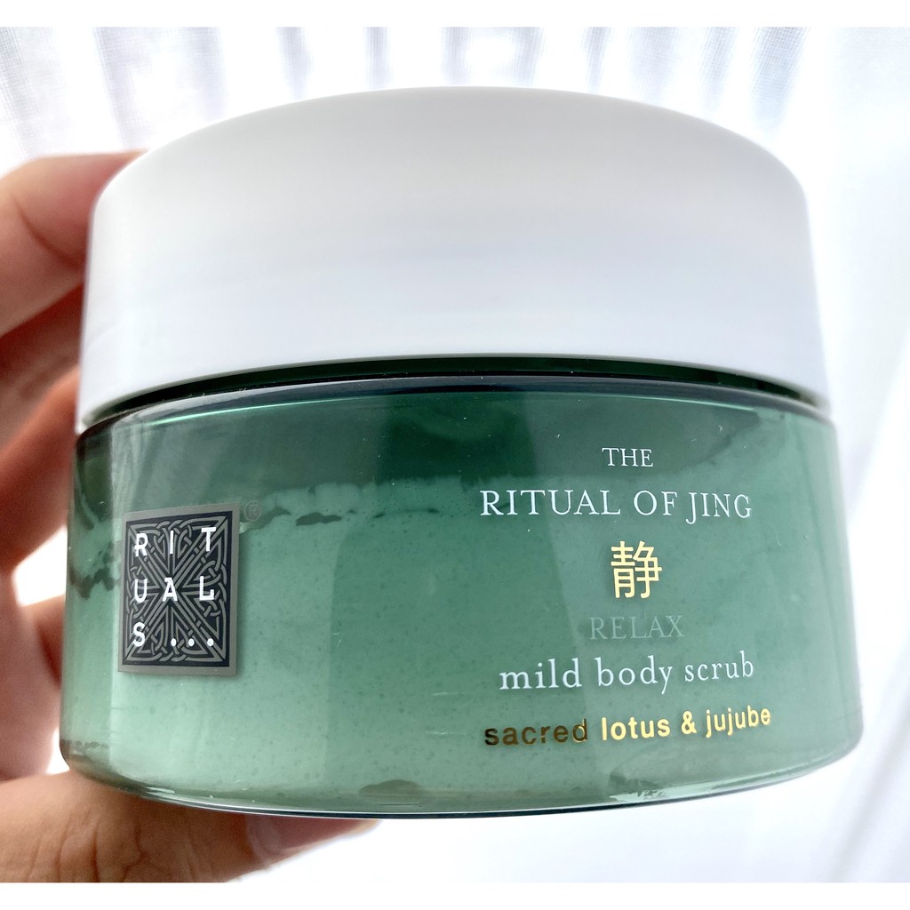 [BILL US/FR] RITUALS Tẩy da chết JING Hoa Sen/Táo Đỏ The Ritual Of Jing Body Scrub 8.8oz/250g