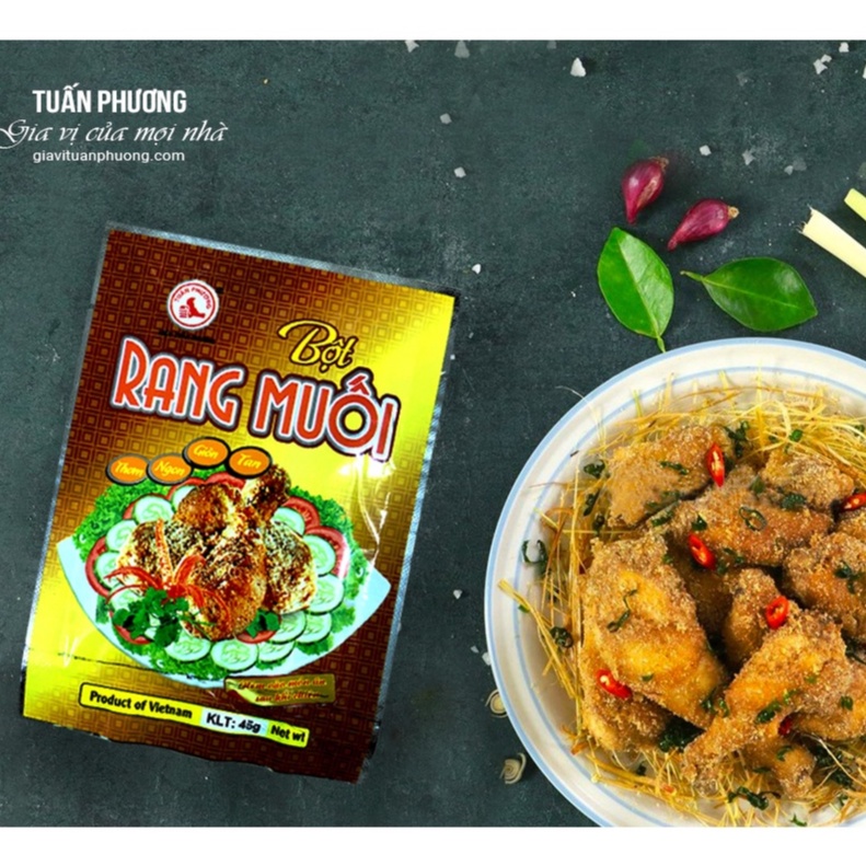 Bột rang muối.Bột Gà rang muối