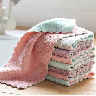 Khăn lau chén dĩa thấm hút nước chống dầu đa năng