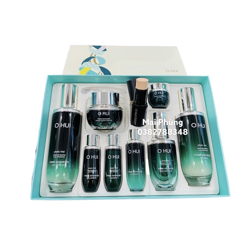 Bộ dưỡng da căng bóng chống lão hoá Ohui Prime 4sp