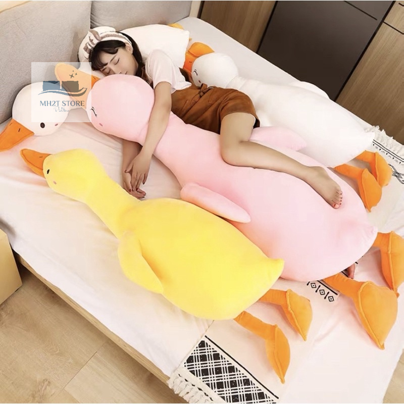 Gấu Bông Vịt Vàng Má Hồng Trầm Cảm Gấu Bông Hình Ngỗng Mệt Mỏi SHOP MH2T