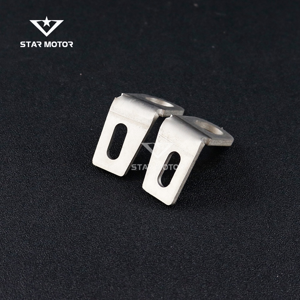 Pat/bat đèn trợ sáng chân gương - chân phuộc kèm ốc Inox 304