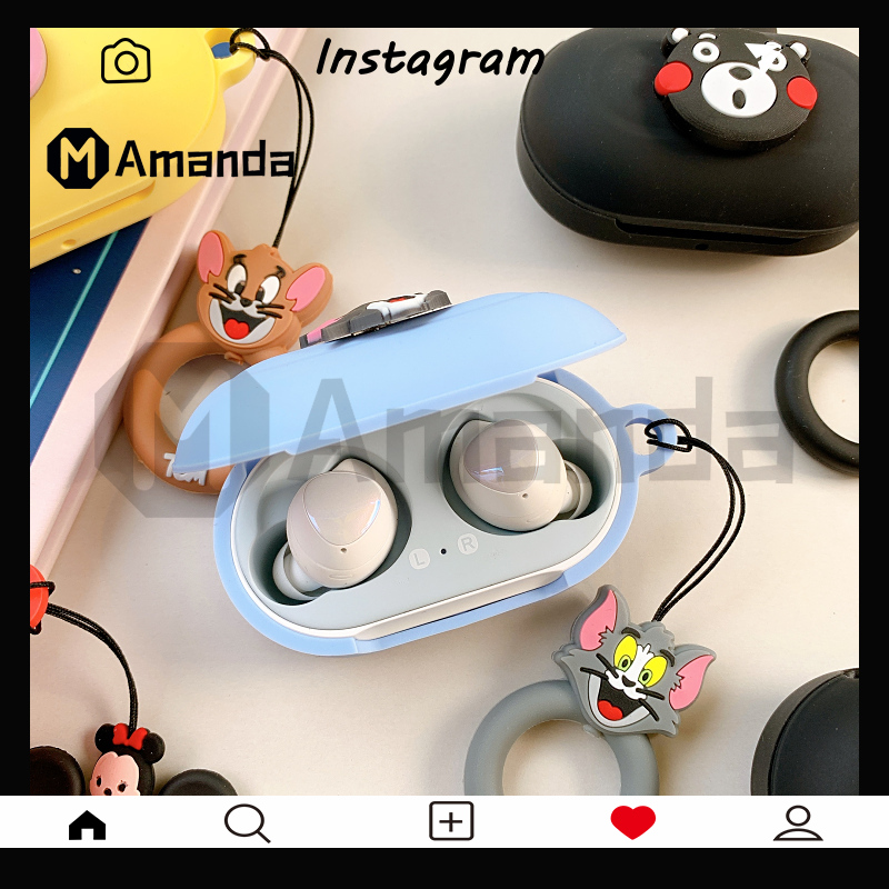 🌟AM🌟 SXT07 Samsung Galaxy Buds New Silicone Case Cover  for Samsung Galaxy Buds/Buds+/Buds Plus Case cover