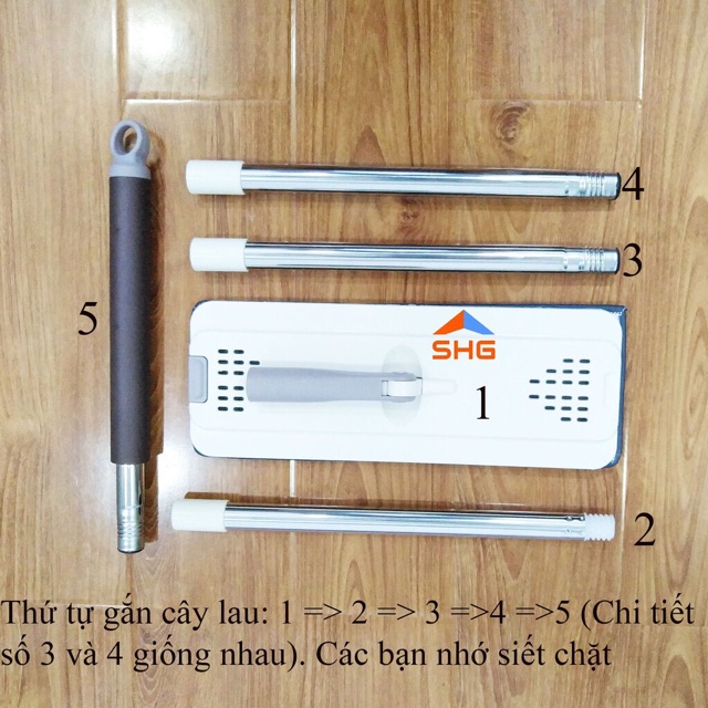 BỘ LAU NHÀ ELIP 2 NGĂN TIỆN DỤNG MẪU MÃ THON GỌN