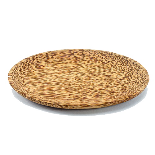 Dĩa gỗ dừa oval - Dĩa xoài - Coconut Wood Oval Plate | Tre Việt