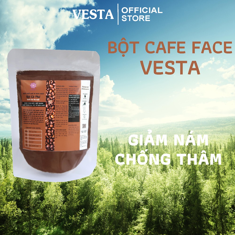 Bột Cà Phê Face Nguyên Chất Vesta 100gr | BigBuy360 - bigbuy360.vn