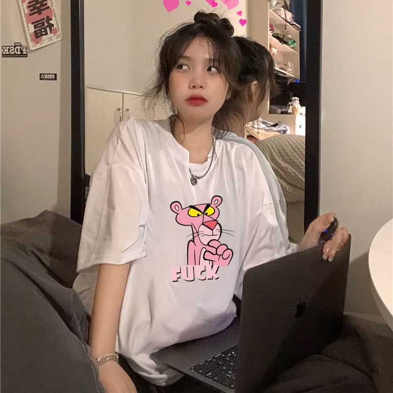 Áo thun HIIXIIVI 100% cotton tay ngắn dáng rộng phong cách Hàn Quốc thời trang mùa hè 2021 cho nữ