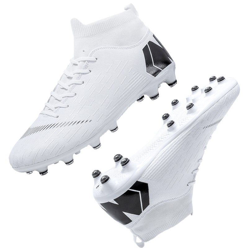 （FG Size 35-45）Cổ CAO GIÀY ĐÁ BÓNG SÂN CỎ NHÂN TẠO HIGH NECK SOCCER FOOTBALL SHOES . . 2020 new < <