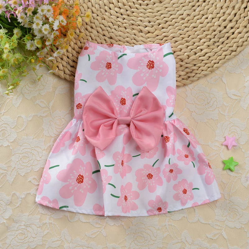 Đầm Công Chúa Xuân Hè Dễ Thương Cho Thú Cưng 27