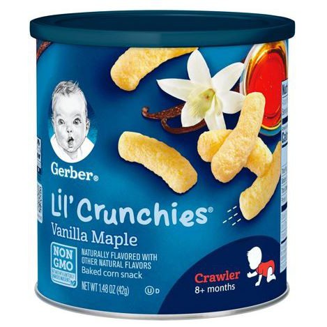 Bánh Ăn Dặm hình que Gerber Lil'Crunchies Non GMO