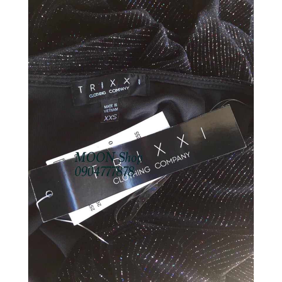 Đầm Tri xxl ánh kim