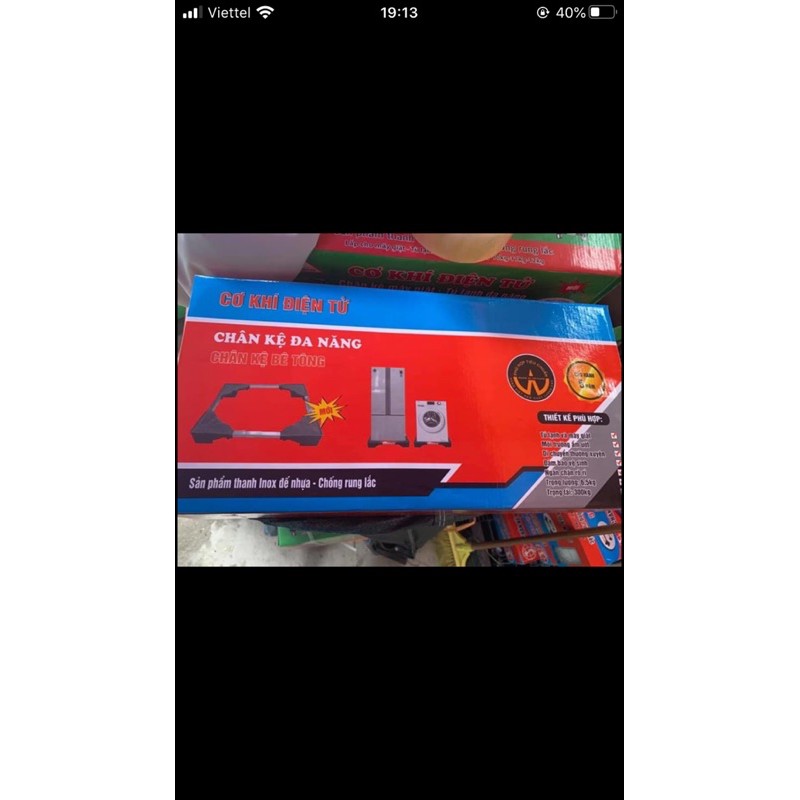 Giảm sốc Chân kệ giá kê để máy giặt bê tông đa năng  siêu tải trọng