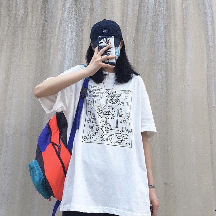Áo thun tay lỡ form rộng unisex Tiger.86 AFR215