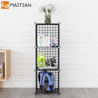 Kệ lưới sắt thép lắp ghép đa năng (3 ô)