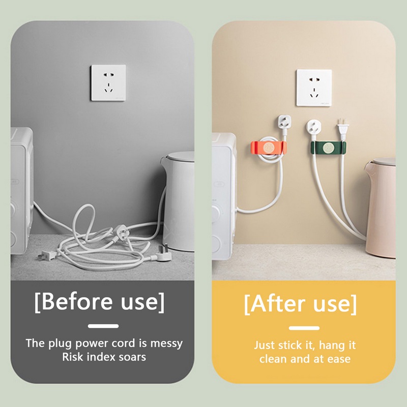 Dụng Cụ Cố Định Dây Cáp/Tai Nghe Tiện Dụng Cho Nhà Bếp