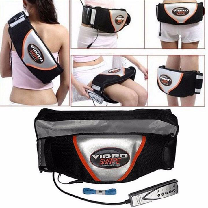 Đai nóng Vibro shape Giảm Mỡ Bụng, Giảm Eo Hiệu Quả Nhanh, Dễ Sử Dụng