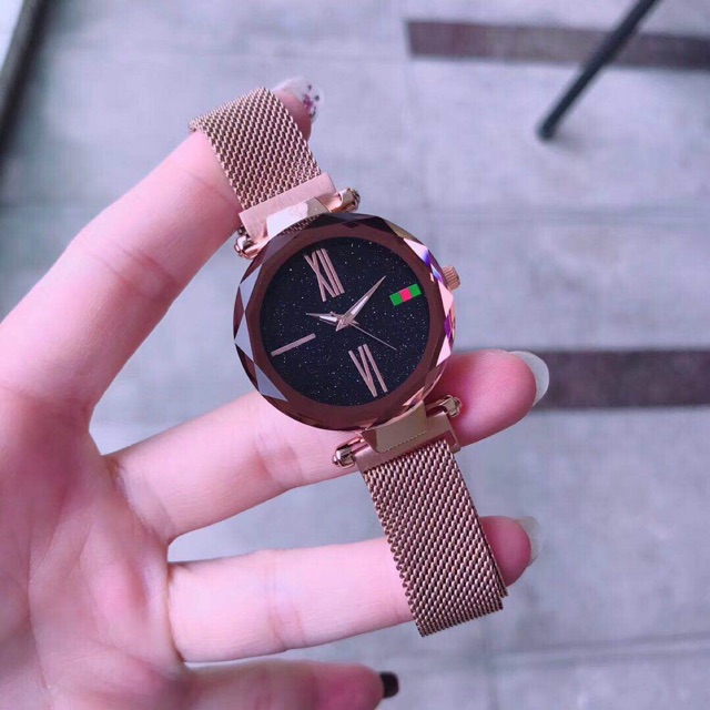 ĐỒNG HỒ THỜI TRANG NỮ DÂY NAM CHÂM