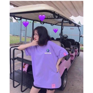 Áo thun tay lỡ GAME OVER