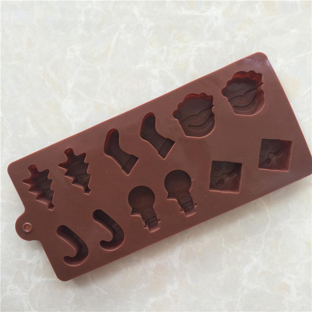 Khuôn Silicone Làm Bánh / Sô Cô La / Kẹo / Thạch 3D Chống Dính diy ff86
