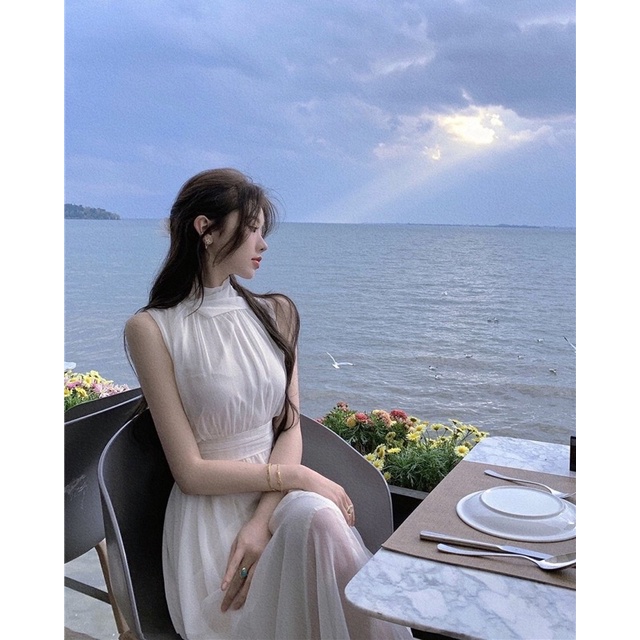 Set tiểu thư du lịch chụp hình cực xinh