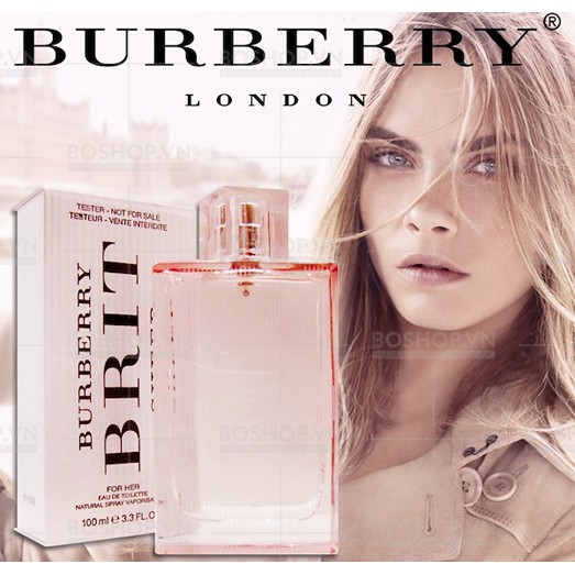 Nước Hoa Burberry Brit Sheer Eau De Toilette 100mll