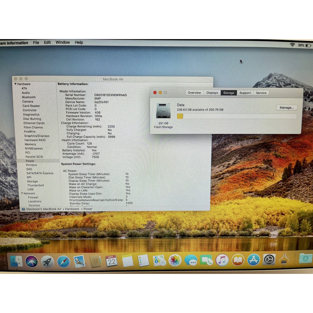 Máy tính Macbook Air (13-inch, Late 2010) Intel Core 2 Duo 1.86 GHz / RAM 4GB / SSD 256GB MC504 | BigBuy360 - bigbuy360.vn