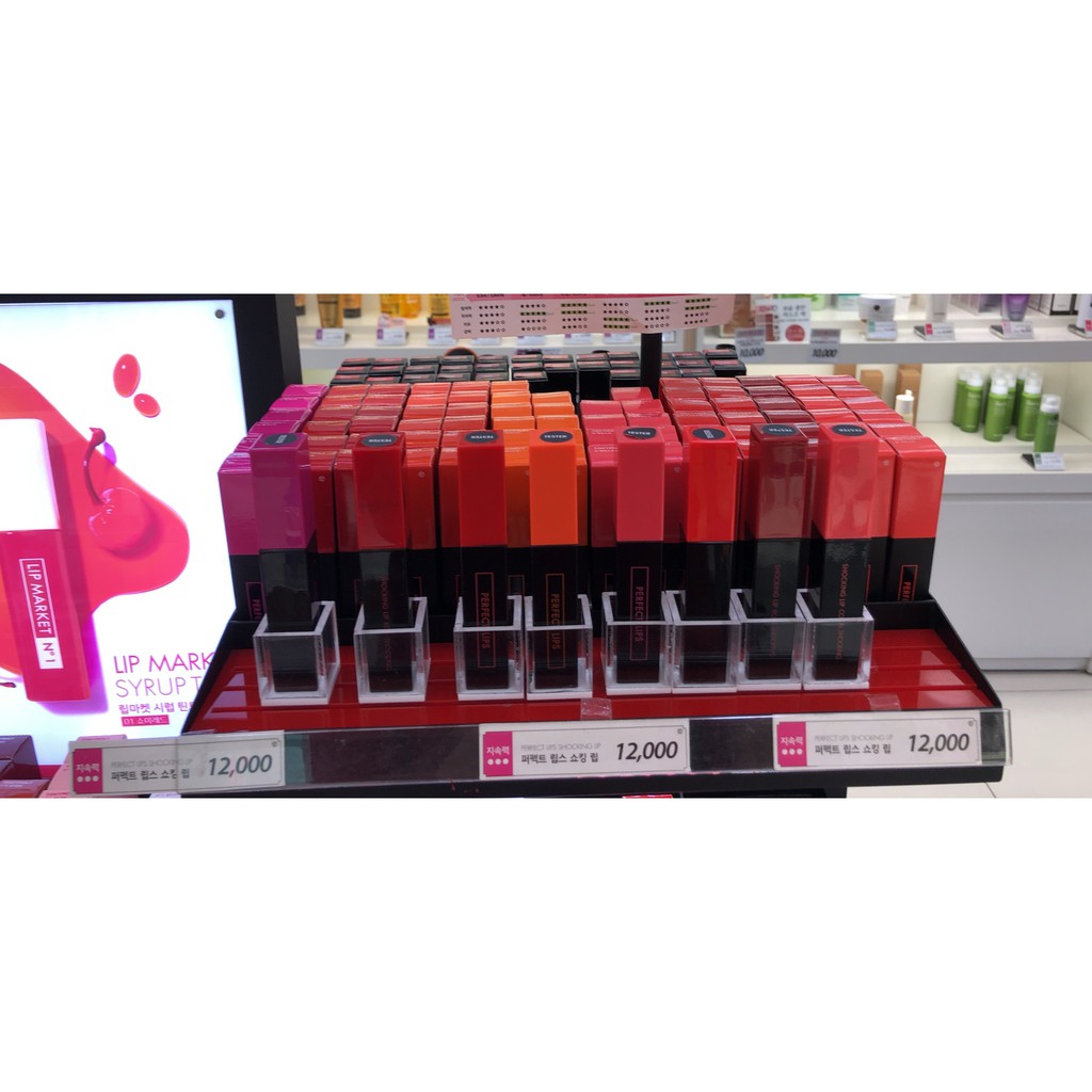 Son Tint Dưỡng Ẩm 24h Tonymoly Perfect Lips Shocking Lip | BigBuy360 - bigbuy360.vn