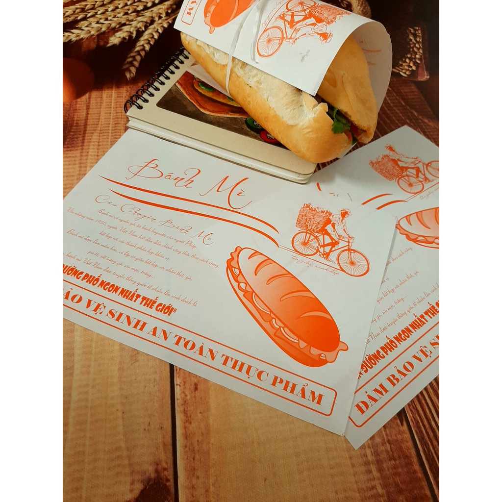 200 giấy gói mẫu " Câu Chuyện Bánh Mì " | BigBuy360 - bigbuy360.vn
