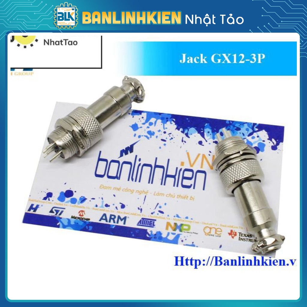 [Sale] Bộ Jack GX12-3P