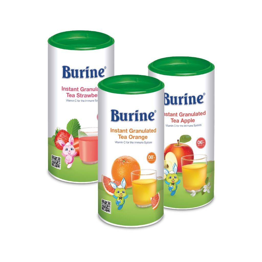 Trà cốm hoa quả Burine Đủ Vị 200g/hộp