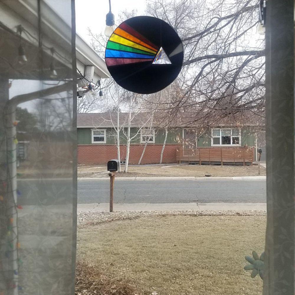 JARRED Phụ Kiện Treo Tường Phản Quang Nhiều Màu Sắc Sáng Tạo