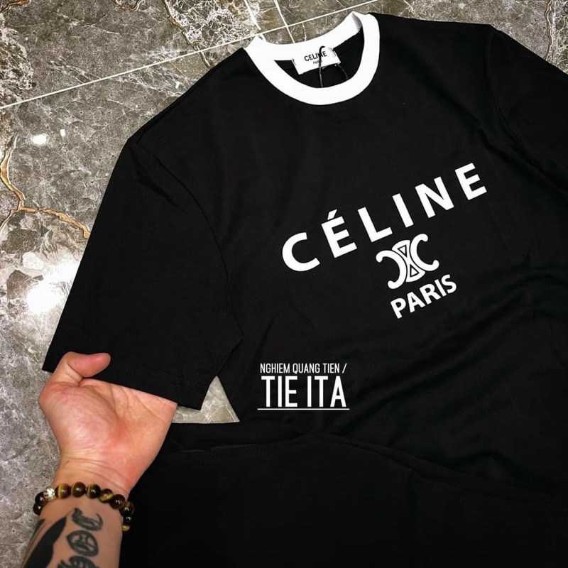 RẺ VÔ ĐỊCH - Bộ đồ nam Celine bộ hè chất liệu thun lạnh co dãn thoáng mát