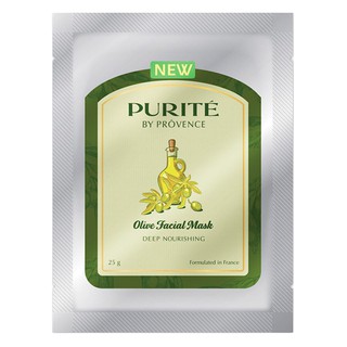 Mặt Nạ Nuôi Dưỡng Mềm Mịn Olive Purite Facial Mask By Provence 25G Purité