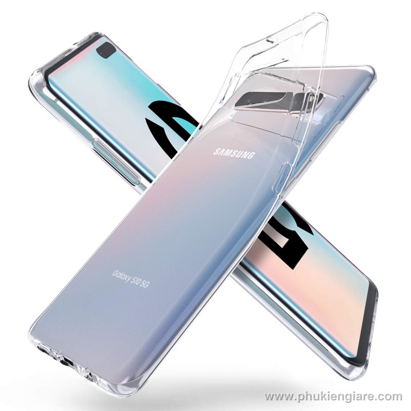 Ốp lưng Galaxy S10 5G TPU dẻo siêu mỏng Trong suốt