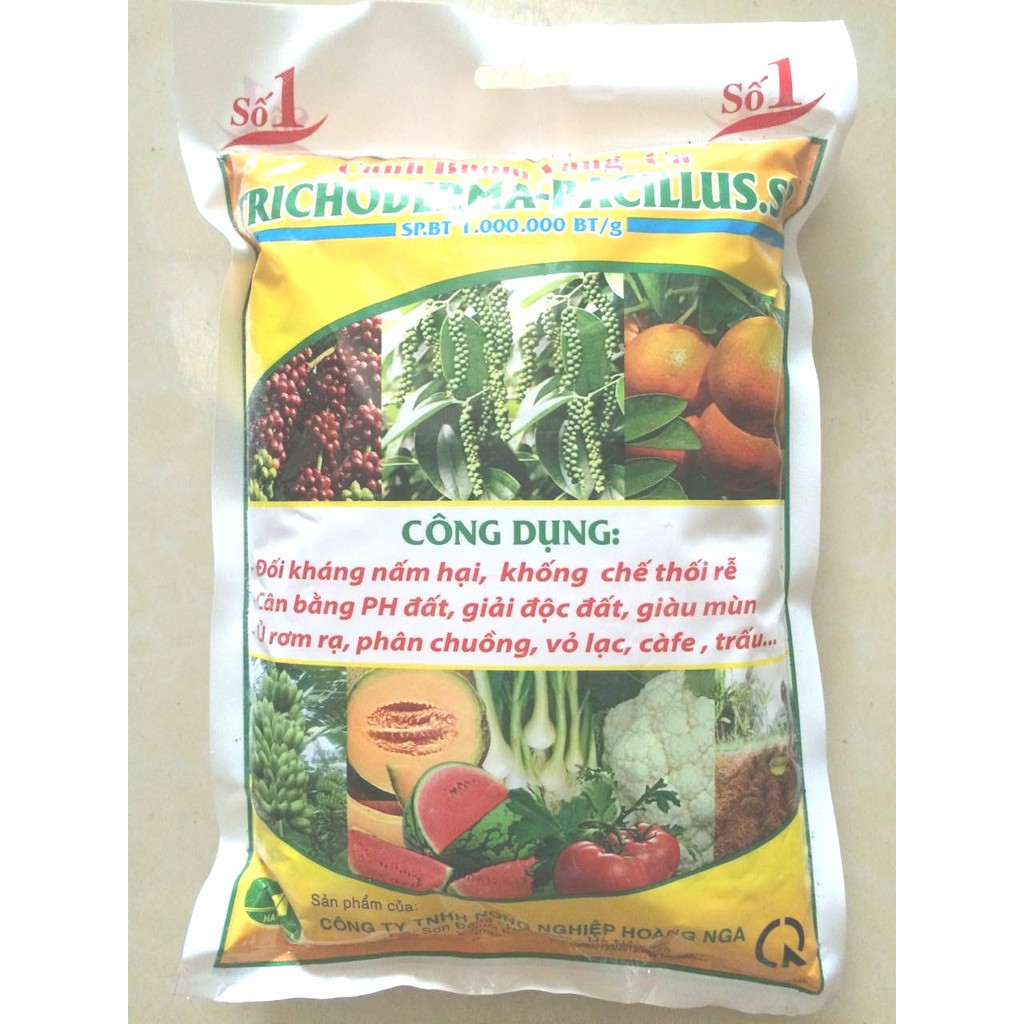 Bán Nấm ủ Trichoderma 1kg ( Tặng 01 gói lân cao siêu kích rễ cây trồng 16g) hàng chuẩn, nhập khẩu và phân phối.