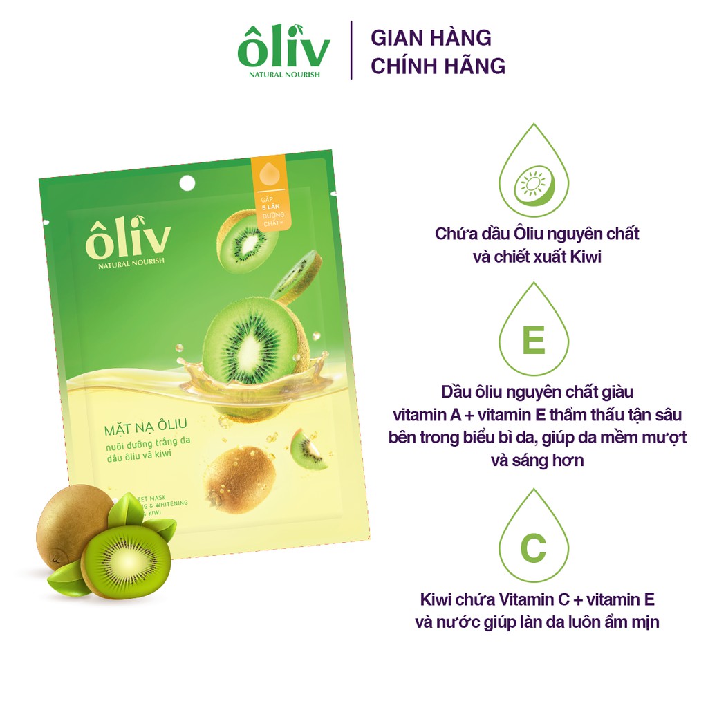 Mặt Nạ Trắng Da Dầu Ôliv 20g (hoặc 22g) | BigBuy360 - bigbuy360.vn