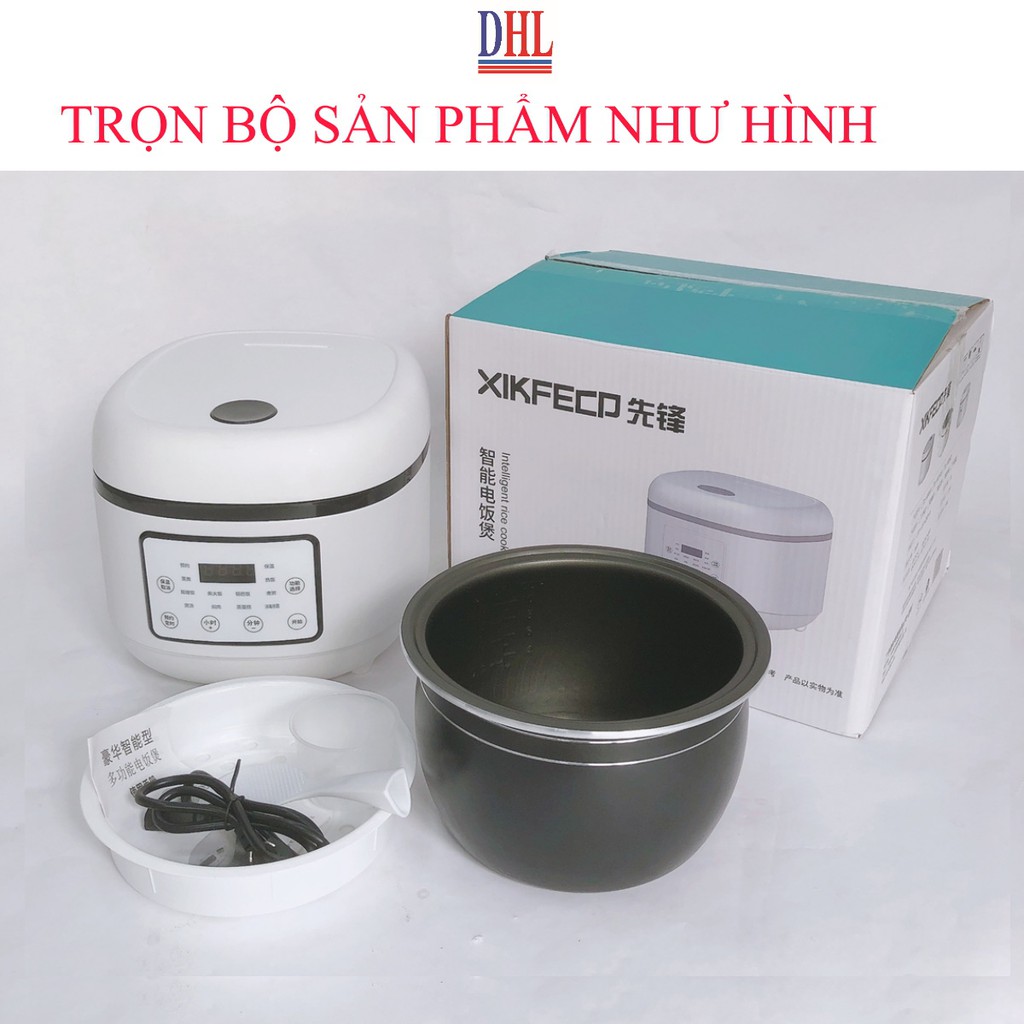 [Mã 254ELSALE giảm 7% đơn 300K] Nồi cơm điện tử đa năng chính hãng XIKFECD 5l, hàng nội địa trung quốc