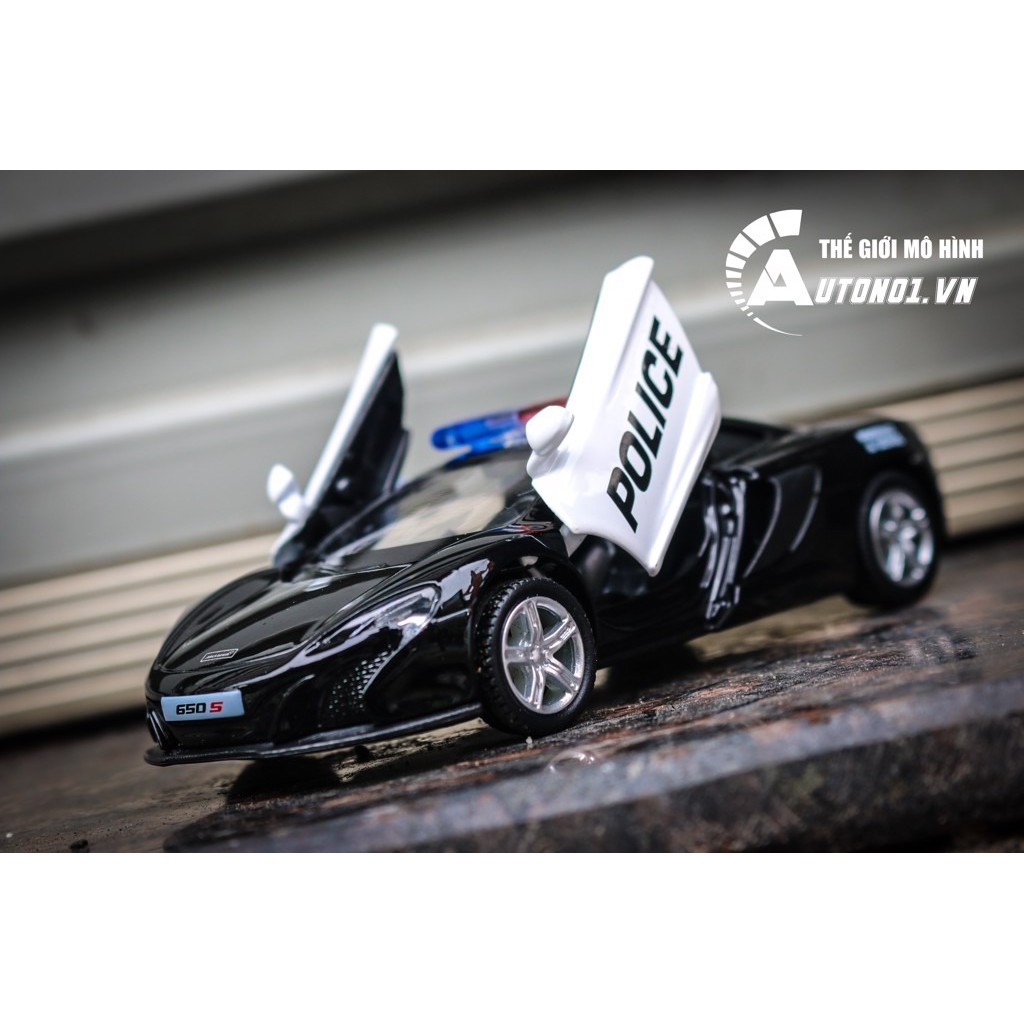 MÔ HÌNH XE MCLAREN 650S POLICE 1:36 SCALE MODEL 7164