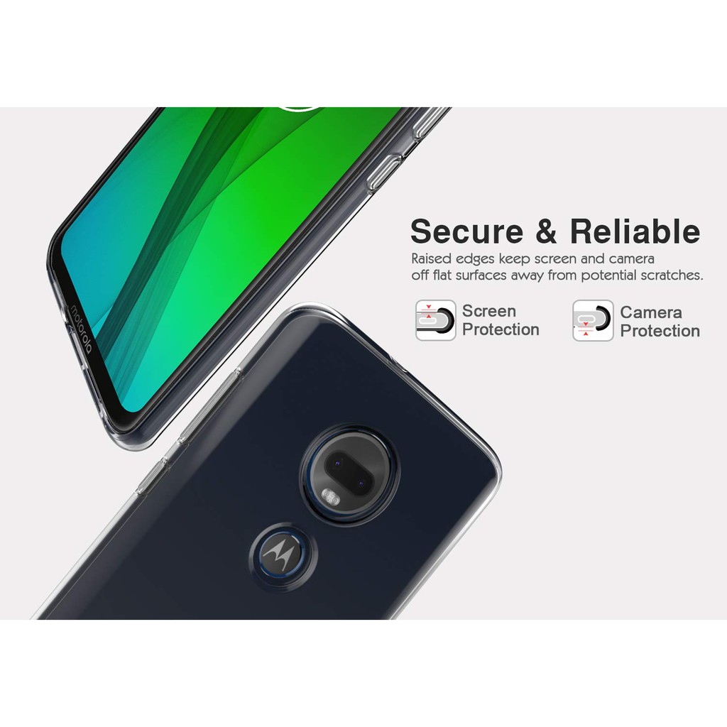 Ốp điện thoại TPU Silicon mềm màu trong suốt cho Motorola Moto G60 G50 G30 G20 G10 Edge 20 Pro Lite E7 G9 G4 G5 G5S G6 G7 G8 Power Play Plus
