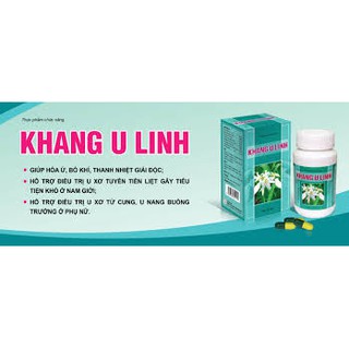 Khang u linh - Xua tan nỗi lo u xơ tử cung, u nang buồng trứng