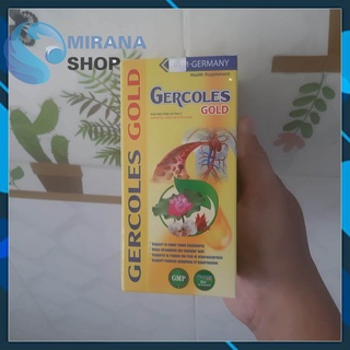 VIÊN UỐNG GERCOLES GOLD - Hỗ Trợ Hạ Mỡ Máu Giảm Nguy Cơ Xơ Vữa Động Mạch Ổn Định Chỉ Số Huyết Áp- CHÍNH HÃNG HỘP 30 VIÊN