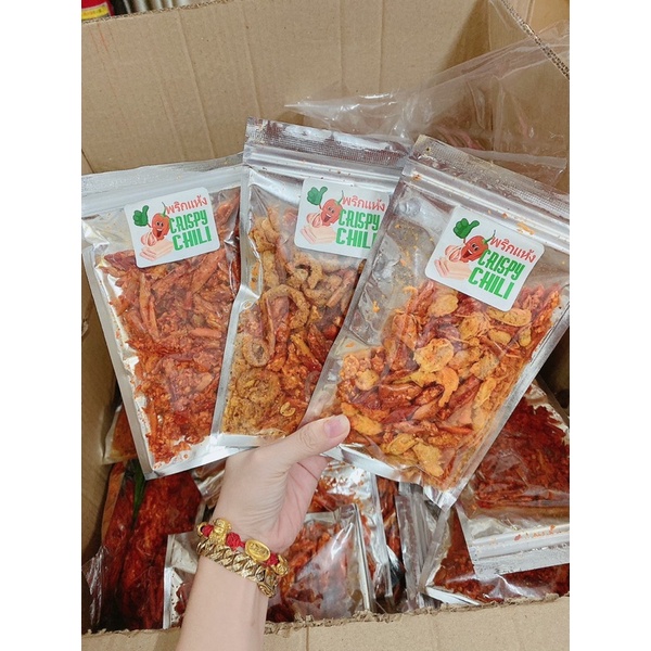 Snack ớt khô tẩm vị thái lan hot hot | BigBuy360 - bigbuy360.vn