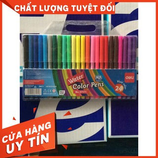 Bút dạ màu 24 màu deli