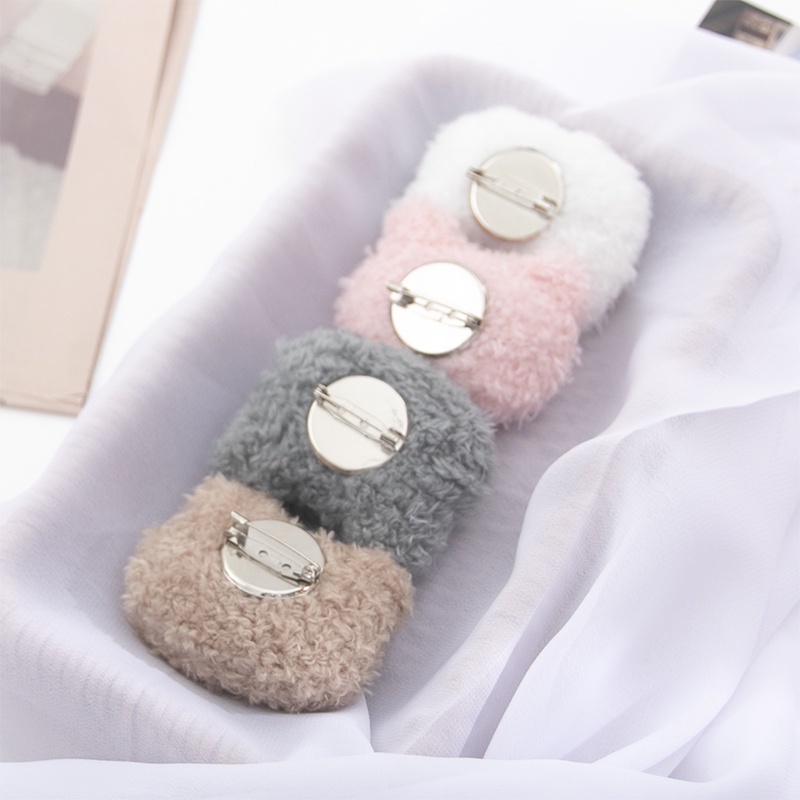 Ghim Cài Áo Hình Gấu Bông Dễ Thương Dành Cho Nam Và Nữ