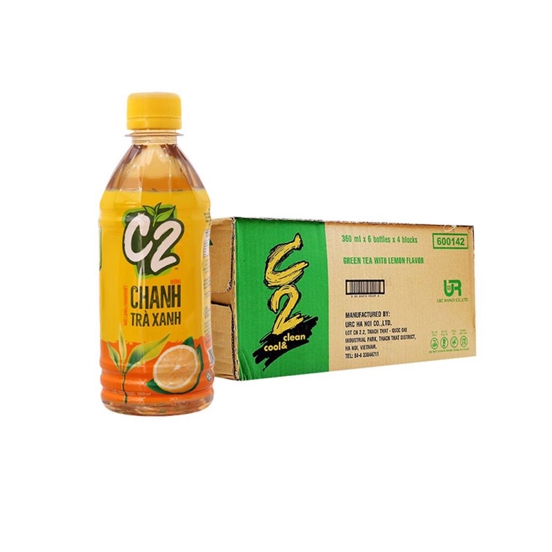 Trà xanh C2 (thùng 24 chai x 360ml)