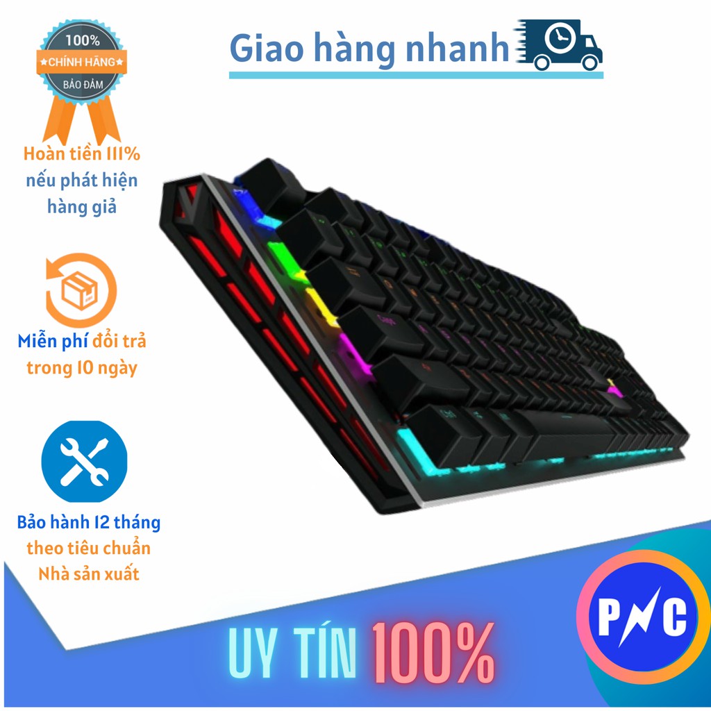 3 NGÀY XẢ KHO - Bàn Phím Cơ Chơi Game Chuyên Nghiệp Có Dây RK Phantom RGB - CHÍNH HÃNG Royal Kludge. Full size