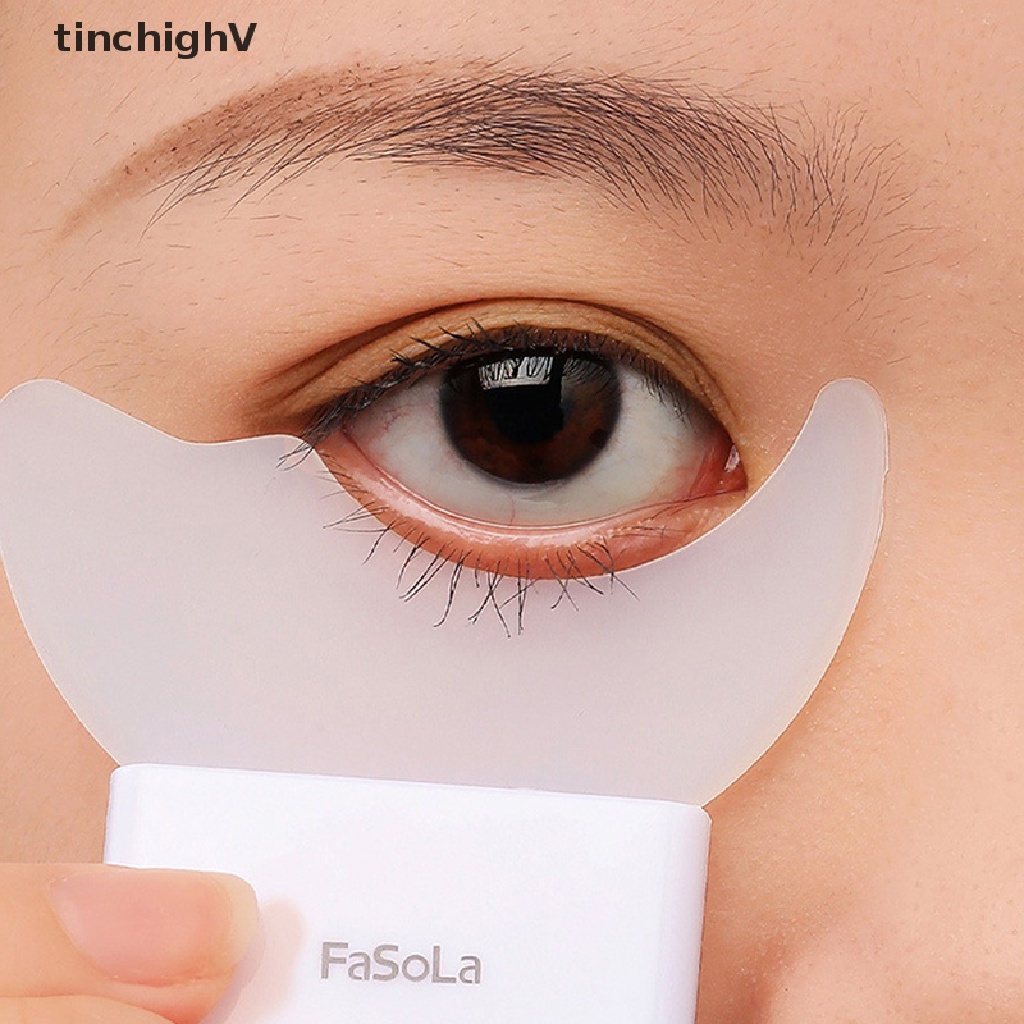 [Hàng mới về] Dụng cụ khuôn hỗ trợ kẻ mắt chải mascara bằng silicon chuyên nghiệp