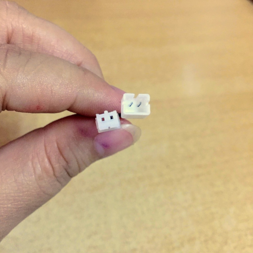 Cặp dây nối đực cái Jack Ph2.0 dùng để chế tạo