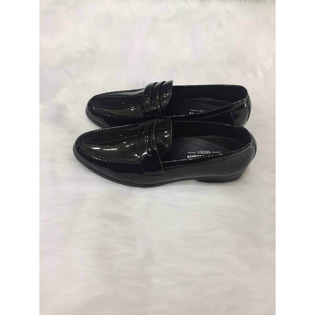 Giầy  tây giày lười nam hàn quốc  bóng đai én trơn | BigBuy360 - bigbuy360.vn